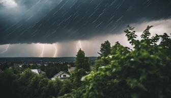 Erneut starke Gewitter: Unwetter zieht erneut über Deutschland