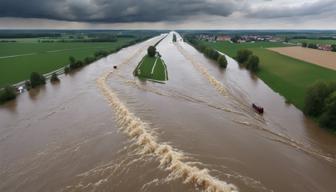 Hochwasserwelle der Oder nähert sich der deutschen Grenze nach starkem Regen