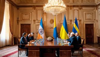 Indien strebt nach Frieden in der Ukraine mittels Pendeldiplomatie