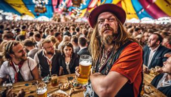 Jonathan Meese präsentiert 'O'Kunst is' auf dem Oktoberfest