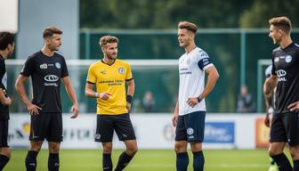 Neuer Kapitän Nico Blank von den Stuttgarter Kickers erläutert die Aussichten für die kommende Saison