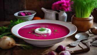 Pinke Suppe nachgekocht aus „Vilnius“