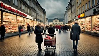 Verbraucherstimmung sinkt laut Konsumumfrage